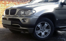 BMW X5 E53 1999–2006 Sprednji lip spojler odbijača (2003-2006, za lakiranje) fotografija 1
