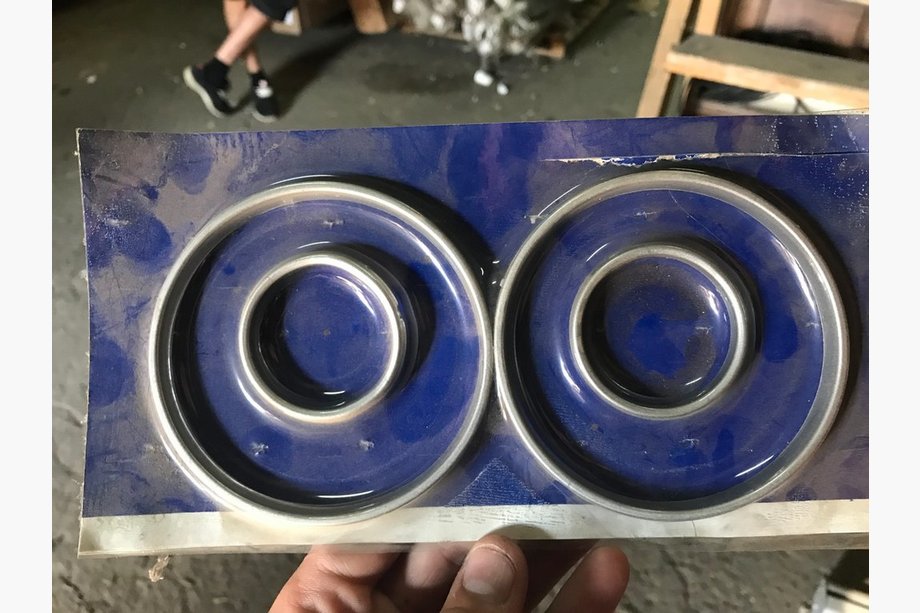BMW serija 5 E34 1988–1995 Obročki za instrumentno ploščo (4 kosi) Image