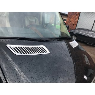 Pokrov hladilne odprtine (2 kosa, ABS) Mercedes Sprinter W906 2006–2018 fotografija 3