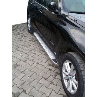 Stranske stopnice MsLine Omsa (2 kos, aluminij)