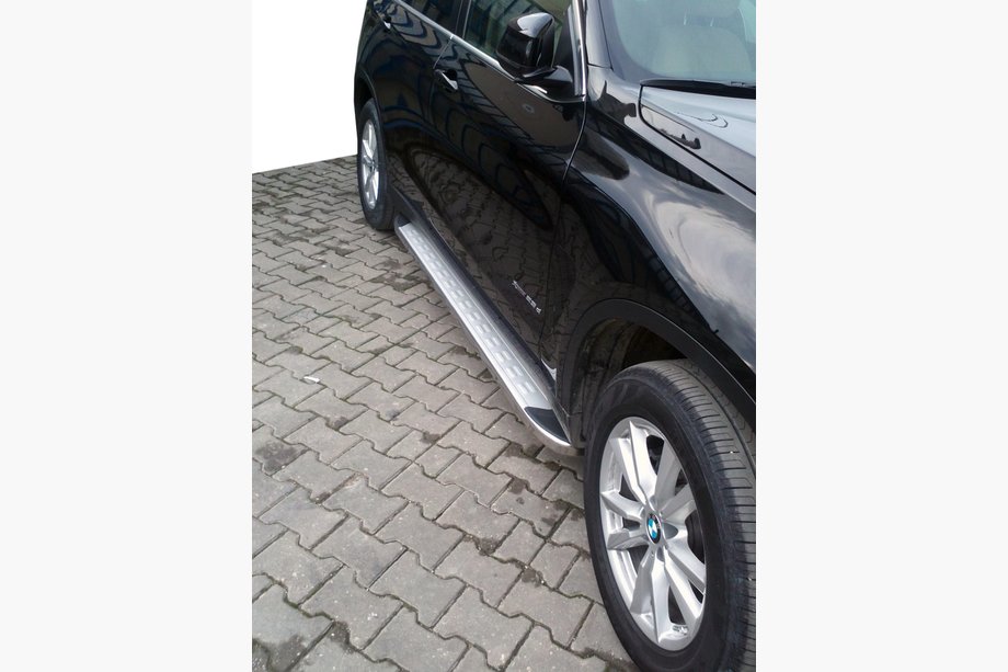 BMW X5 E70 2007–2013 Stranske stopnice MsLine Omsa (2 kos, aluminij) Image