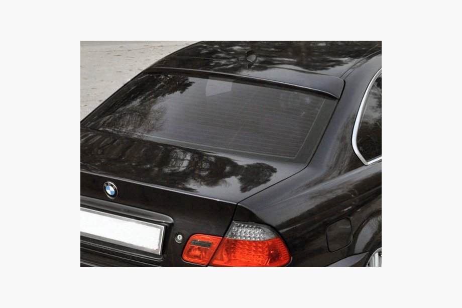 BMW serija 3 E46 1998–2006 Spojler zadnjega stekla Coupe (steklena vlakna, za lakiranje) Image