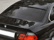 BMW serija 3 E46 1998–2006 Spojler zadnjega stekla Coupe (steklena vlakna, za lakiranje) fotografija 1