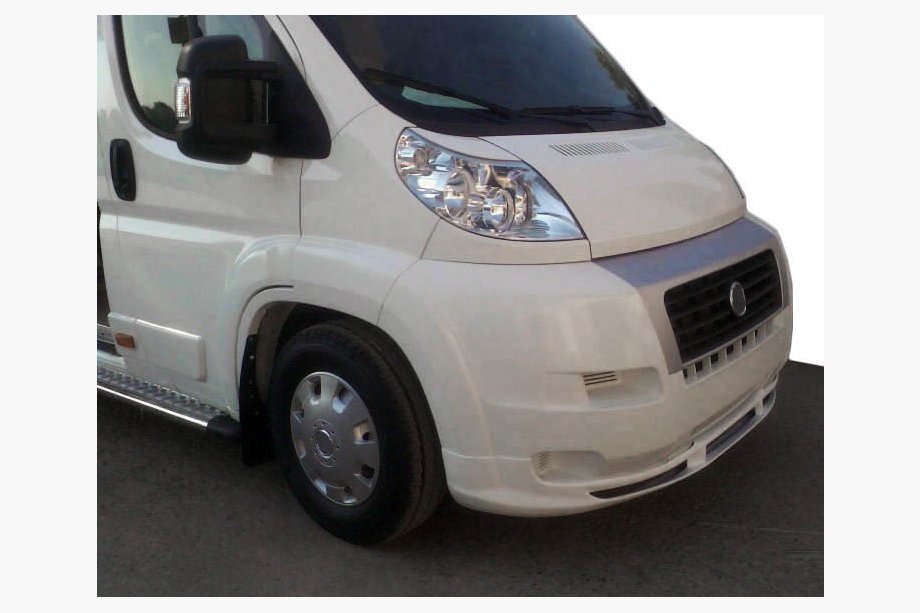 Peugeot Boxer 2006–2025 Sprednji lip spojler odbijača 2006-2013 (ozek, za lakiranje) Image