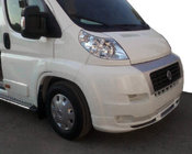 Peugeot Boxer 2006–2025 Sprednji lip spojler odbijača 2006-2013 (ozek, za lakiranje) fotografija 1