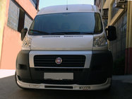 Citroen Jumper 2007–2025 Sprednji lip spojler odbijača 2006-2013 (ozek z LED, za lakiranje) fotografija 1