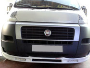 Fiat Ducato 2006–2025 Sprednji lip spojler odbijača 2006-2013 (ozek z LED, za lakiranje) fotografija 1
