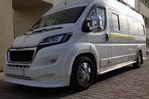 Fiat Ducato 2006–2025 Sprednji lip spojler 2014↗︎ (ozek, za lakiranje) fotografija 2