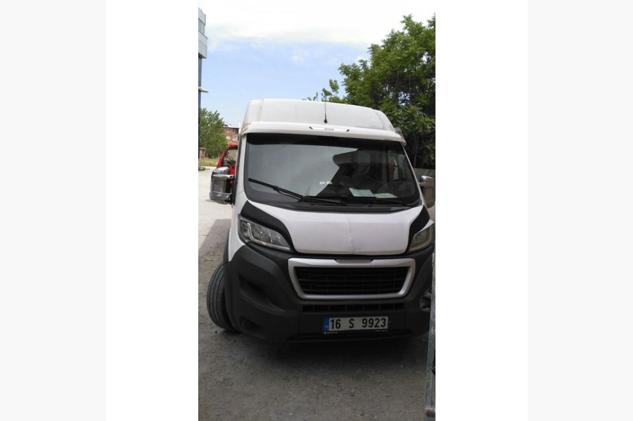 Peugeot Boxer 2006–2025 Senčnik za vetrobransko steklo (za lakiranje) Fotografija 2