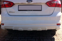 Ford Focus III 2011–2017 Nastavek zadnjega odbijača Sedan 2011-2015 (za lakiranje) fotografija 2
