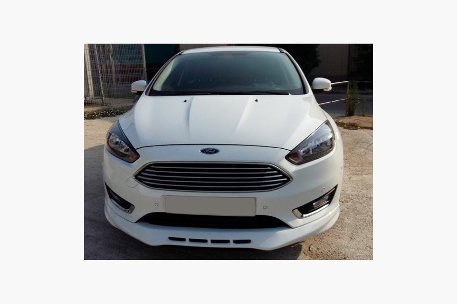 Ford Focus III 2011–2017 Sprednji lip spojler odbijača 2015-2017 (za lakiranje) Image