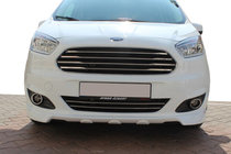 Ford Courier 2014–2023 Sprednji lip spojler odbijača (2014-2017, za lakiranje) fotografija 1