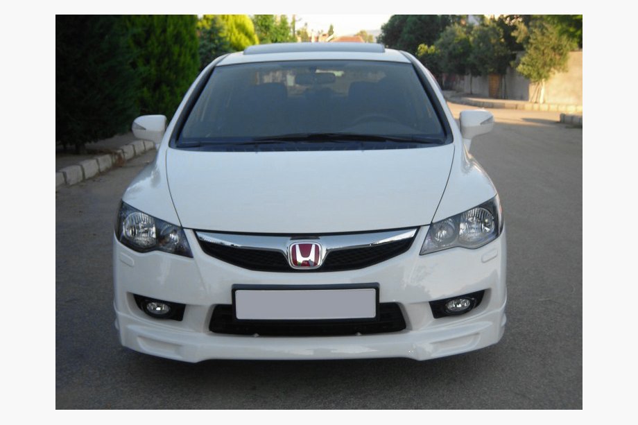 Honda Civic Sedan VIII 2006–2011 Lip spojler sprednjega odbijača 2009-2011 (za lakiranje) Fotografija 1