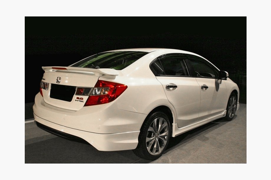 Honda Civic Sedan IX 2011–2016 Spojler Isikli za barvanje Image