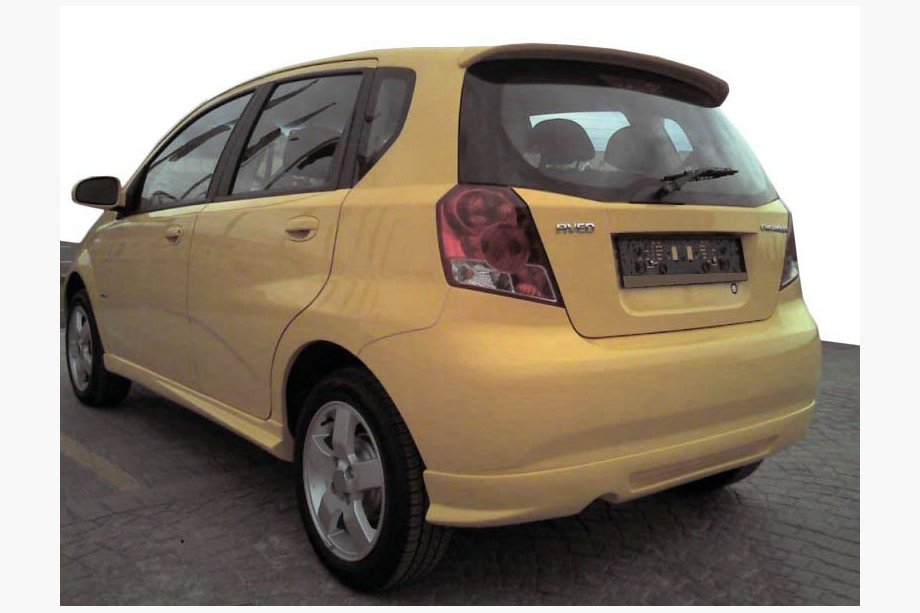 Chevrolet Aveo T200 2002–2008 Spojler za barvanje Image