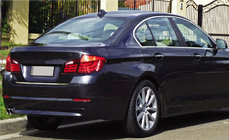 BMW serija 5 F10/F11 2010–2016 Nerjaveča letev roba prtljažnika (SD) Carmos - turško nerjaveče jeklo fotografija 1