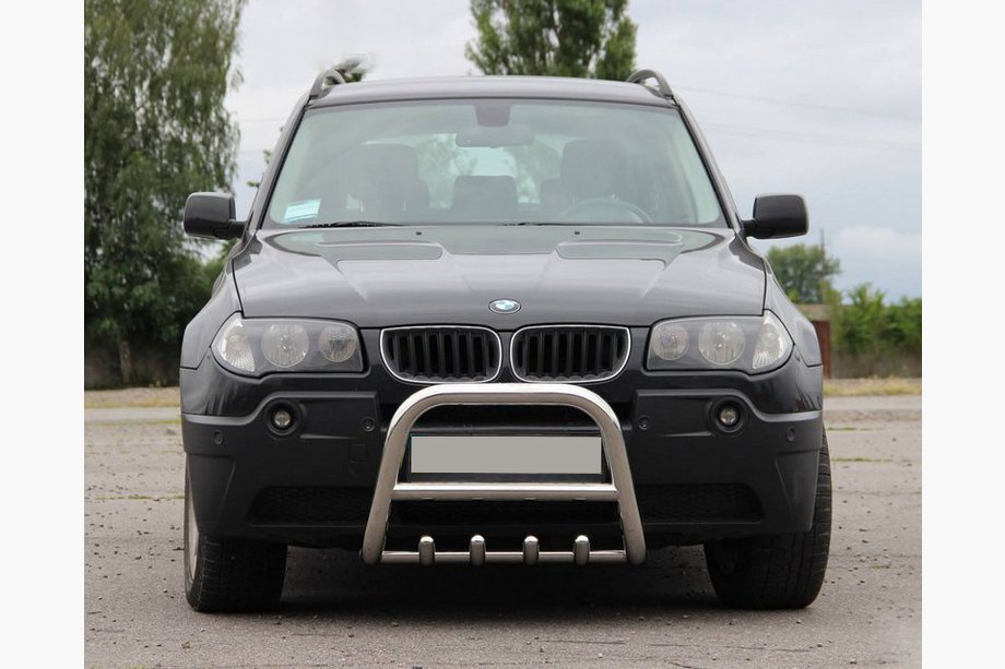 BMW X3 E83 2003–2010 Sprednji zaščitni lok (nerjavno jeklo) 51 mm Image