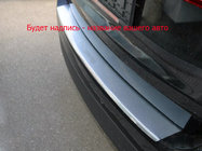 BMW X5 E70 2007–2013 Nerjaveča obloga zadnjega odbijača z zavihkom Natanika fotografija 1
