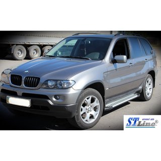Stranske cevi Special (2 kos, nerjavno jeklo) BMW X5 E53 1999–2006 fotografija 3