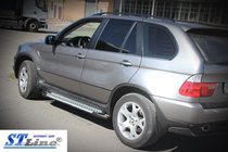 BMW X5 E53 1999–2006 Bočne stopnice King (2 kos, aluminij) fotografija 5