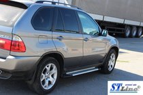 BMW X5 E53 1999–2006 Bočne stopnice King (2 kos, aluminij) fotografija 6