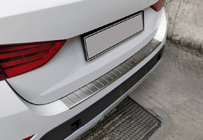BMW X1 E84 2009–2015 OmsaLine zaščitna letev zadnjega odbijača (nerjavno jeklo) fotografija 3