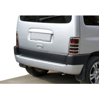 Okrasna obloga zavornih luči (2 kosa, nerjaveče jeklo) Peugeot Partner 1996–2008 fotografija 4
