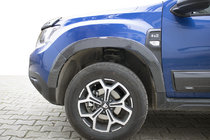 Renault Duster 2018–2024 Široke razširitve blatnikov (8 kos, ABS, videz karbona) fotografija 1
