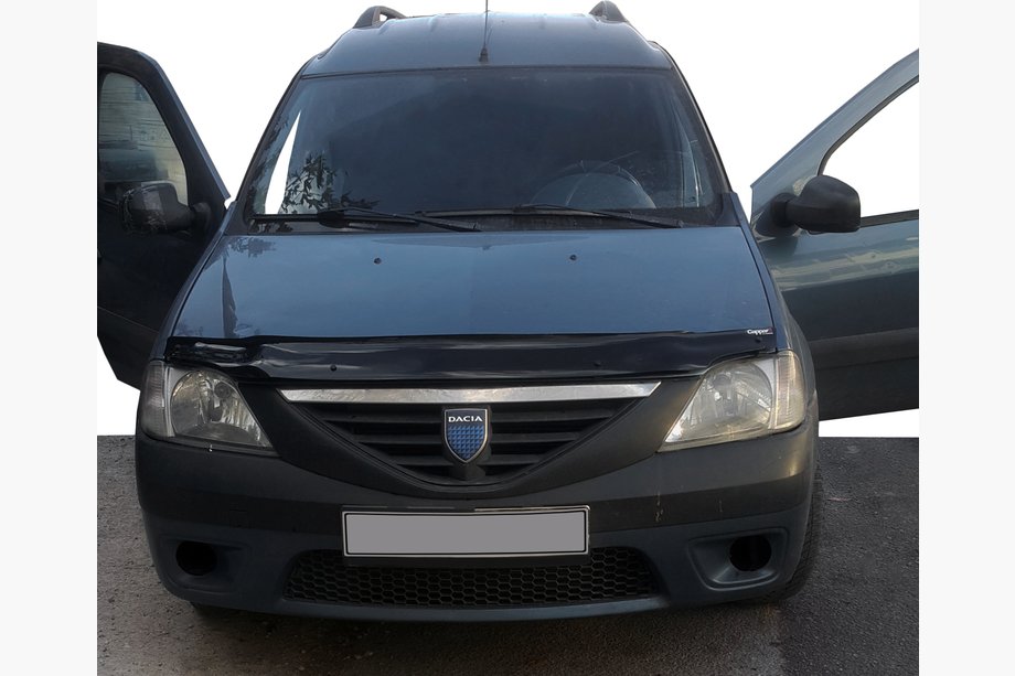 Renault Logan I 2005–2008 Deflektor pokrova motorja (EuroCap) Image