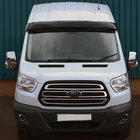 Ford Transit 2014– Vizir na vetrobransko steklo (črn sijaj, 5 mm) fotografija 1