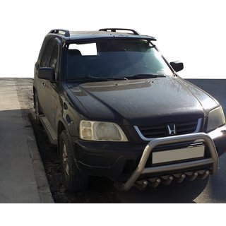 Vizir na vetrobransko steklo (črn sijaj, 5 mm) Honda CRV 1996–2001 fotografija 1