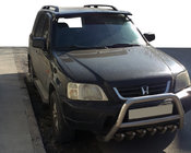 Honda CRV 1996–2001 Vizir na vetrobransko steklo (črn sijaj, 5 mm) fotografija 1