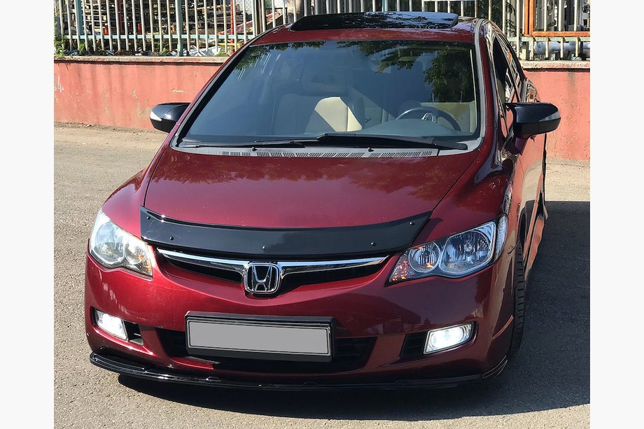 Honda Civic Sedan VIII 2006–2011 Deflektor pokrova motorja (EuroCap) Fotografija 1