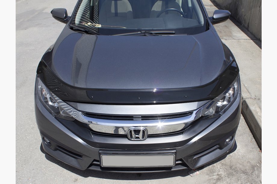 Honda Civic Limuzina X 2016–2021 Deflektor pokrova motorja (EuroCap) Image