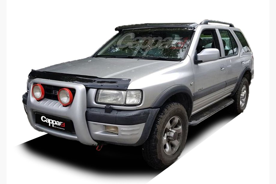 Opel Frontera 1991–1998 Vizir za vetrobransko steklo (črna sijaj, 5 mm) Fotografija 1