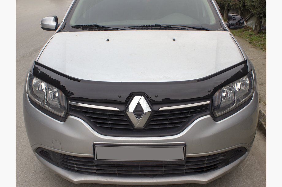 Renault Logan II 2013–2022 Deflektor pokrova motorja (EuroCap) Image