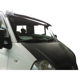 Vizir za vetrobransko steklo V1 (črna sijaj, 5 mm) Opel Movano 2004–2010