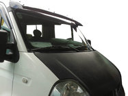 Renault Master 1998–2010 Vizir za vetrobransko steklo V1 (črna sijaj, 5 mm) fotografija 1