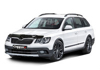 Skoda Superb 2009–2015 Deflektor pokrova motorja 2013-2015 (EuroCap) fotografija 3