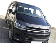 Volkswagen T6 2015–2024 Deflektor pokrova motorja v videzu karbona (EuroCap) fotografija 1