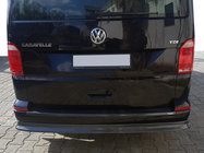 Volkswagen T6 2015–2024 Zadnji lip dodatek v karbon videzu (ABS) fotografija 1