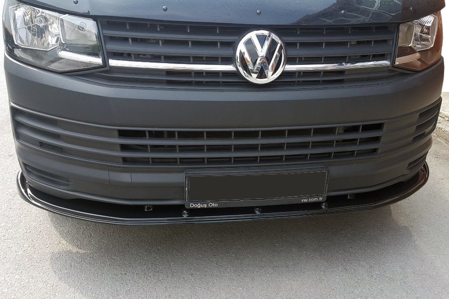 Volkswagen T6 2015–2024 Sprednji lip spojler 2015-2018 Standart (ABS) Image