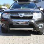 Renault Duster 2008–2017 Lip spojler sprednjega odbijača (ABS, siv) fotografija 1