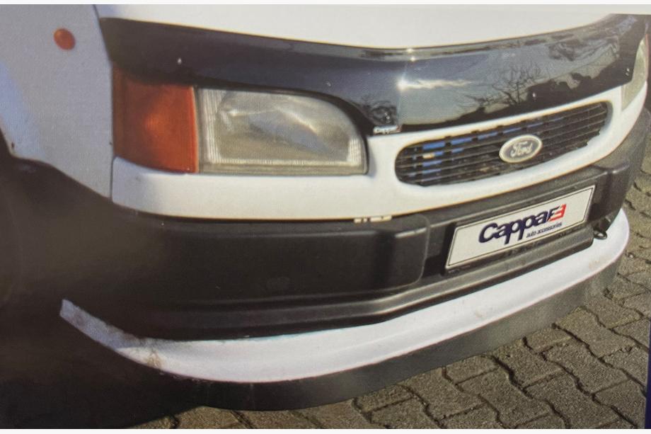 Ford Transit 1991–2000 Lip spojler za sprednji odbijač (črn) Image