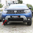 Renault Duster 2018–2024 Zgornji lip spojler sprednjega odbijača (ABS, siv) fotografija 1