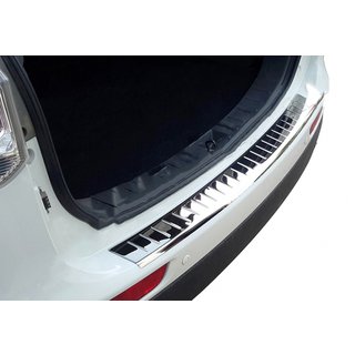 Zaščitna letev zadnjega odbijača OmsaLine (2012-2015, nerjavno jeklo) Mitsubishi Outlander 2012–2021 fotografija 1