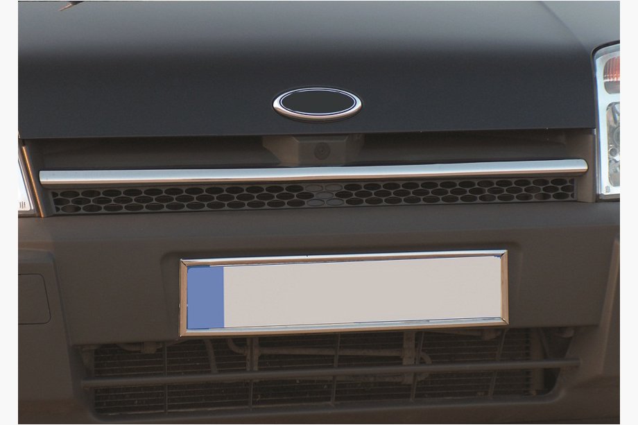 Ford Connect 2002–2006 Okrasna letev za masko hladilnika (1 kos, nerjaveče jeklo) Image