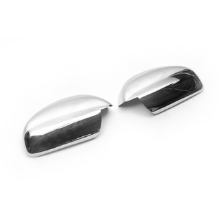 Kromirani pokrovi ogledal (2 kosa, nerjavno jeklo) Opel Signum 2003–2008 fotografija 2