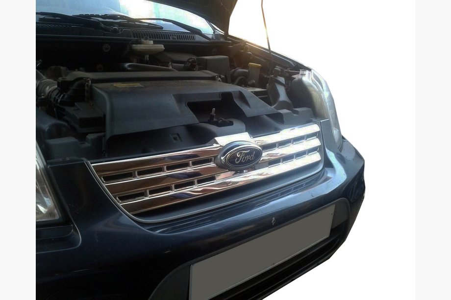 Ford Connect 2010–2013 Nerjaveče obrobe sprednje maske Carmos - turško nerjaveče jeklo Image