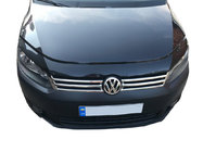 Volkswagen Caddy 2010–2015 Okrasne letvice za masko (2 kosa, nerjavno jeklo) OmsaLine - italijansko nerjavno jeklo fotografija 4